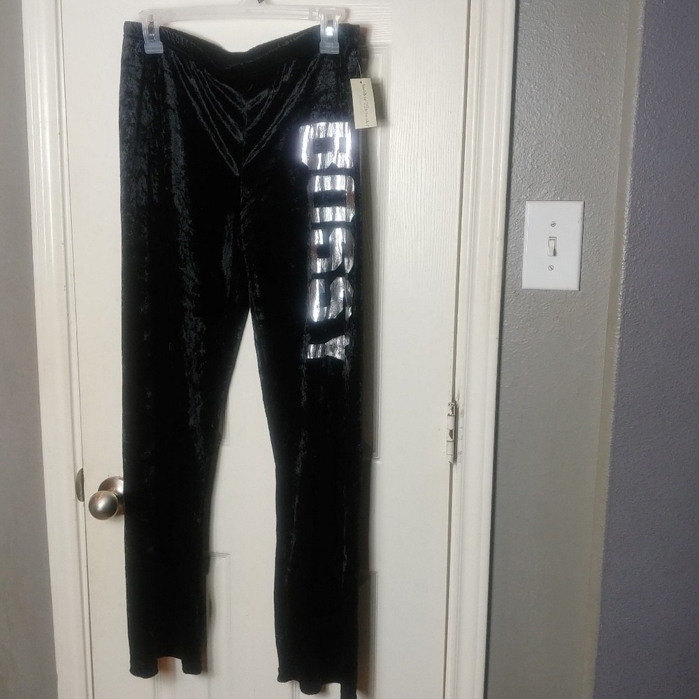 BOBBIE BROOKS "BOSSY" FAUX SUEDE MEDIUM PANTS